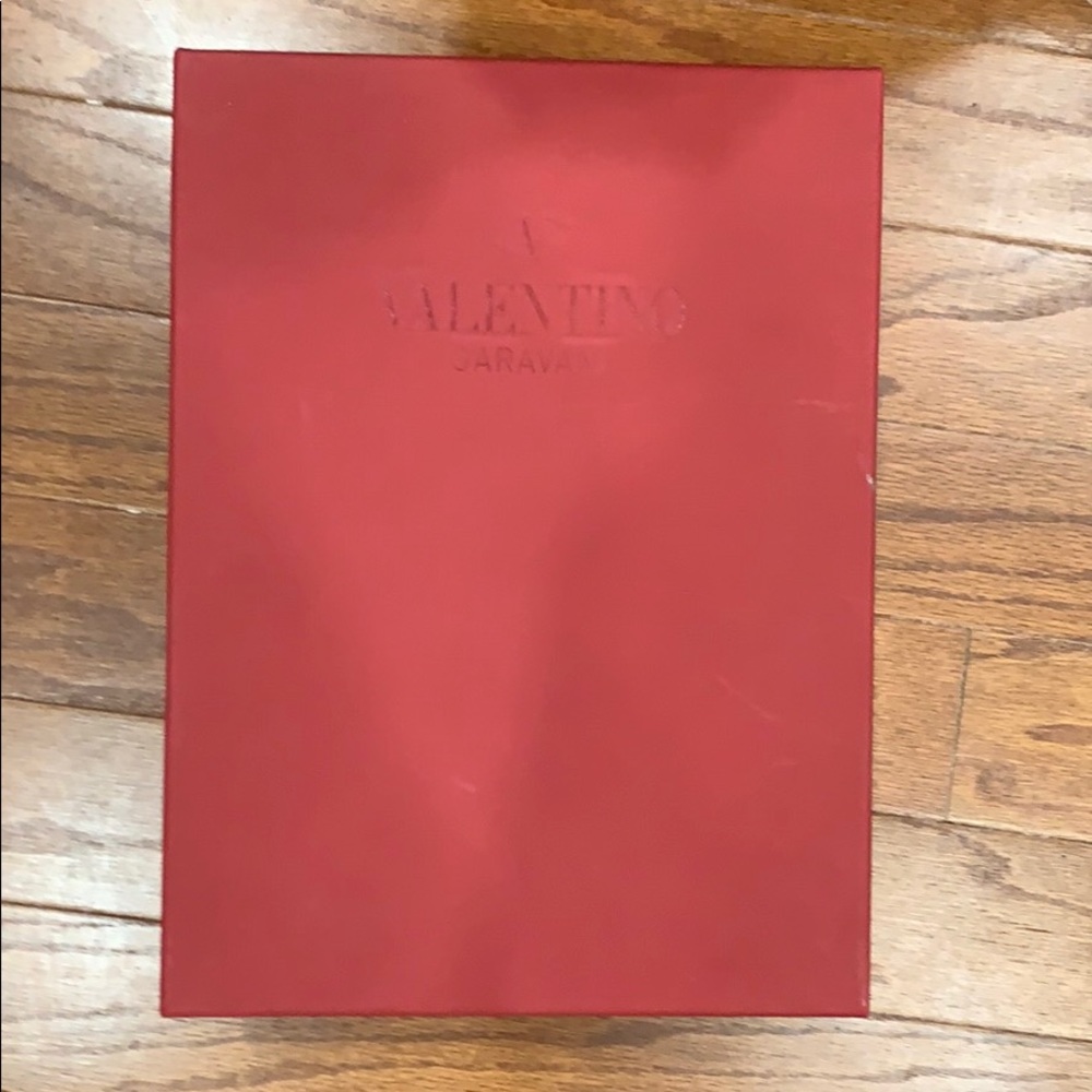 Valentino Rockstud Leather Block-heel Sandals